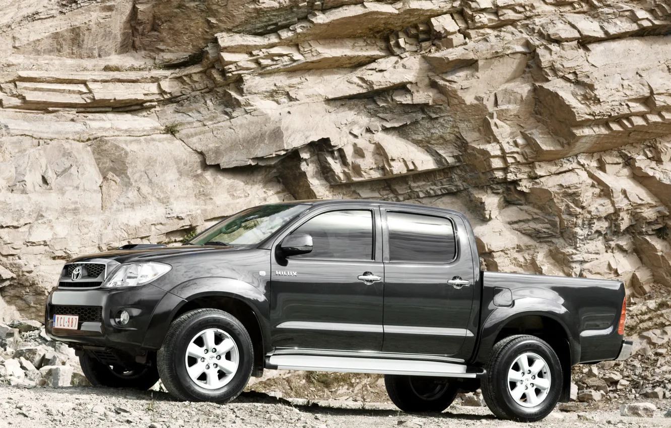 Photo wallpaper car, Japan, SUV, Japan, Toyota, Double, auto, pickup