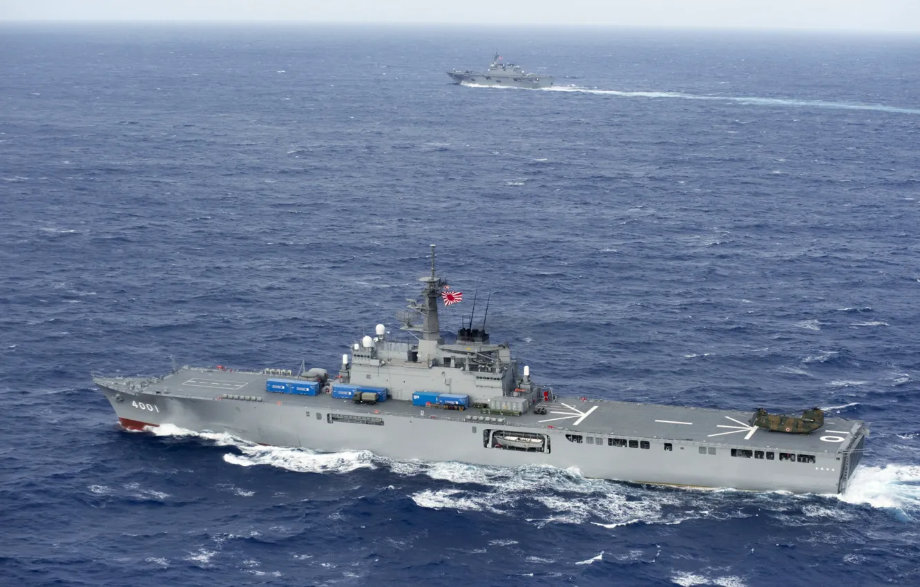 Photo wallpaper ship, in the campaign, landing, universal