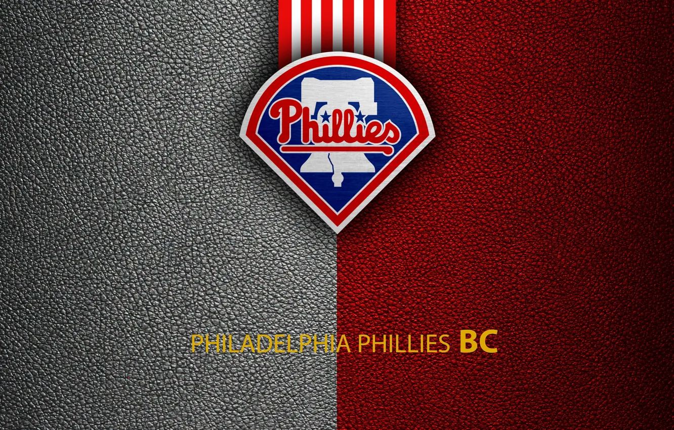 Photo wallpaper wallpaper, sport, logo, baseball, Philadelphia Phillies