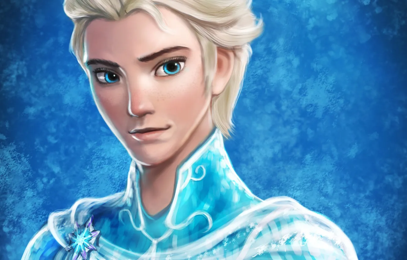 Photo wallpaper background, art, Frozen, guy, Erland, The Ice King of Arendelle