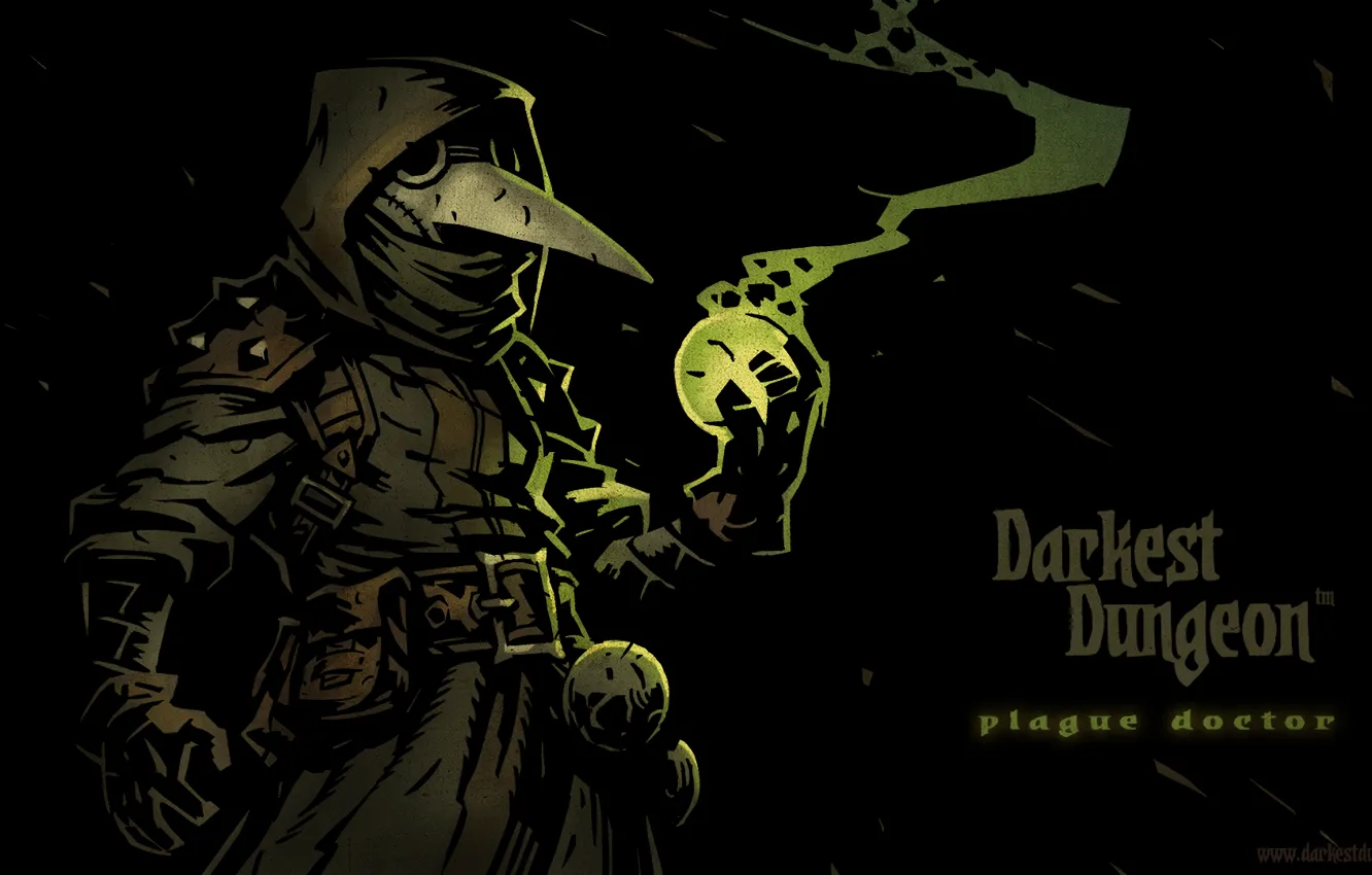 Photo wallpaper smoke, pomegranate, the plague doctor