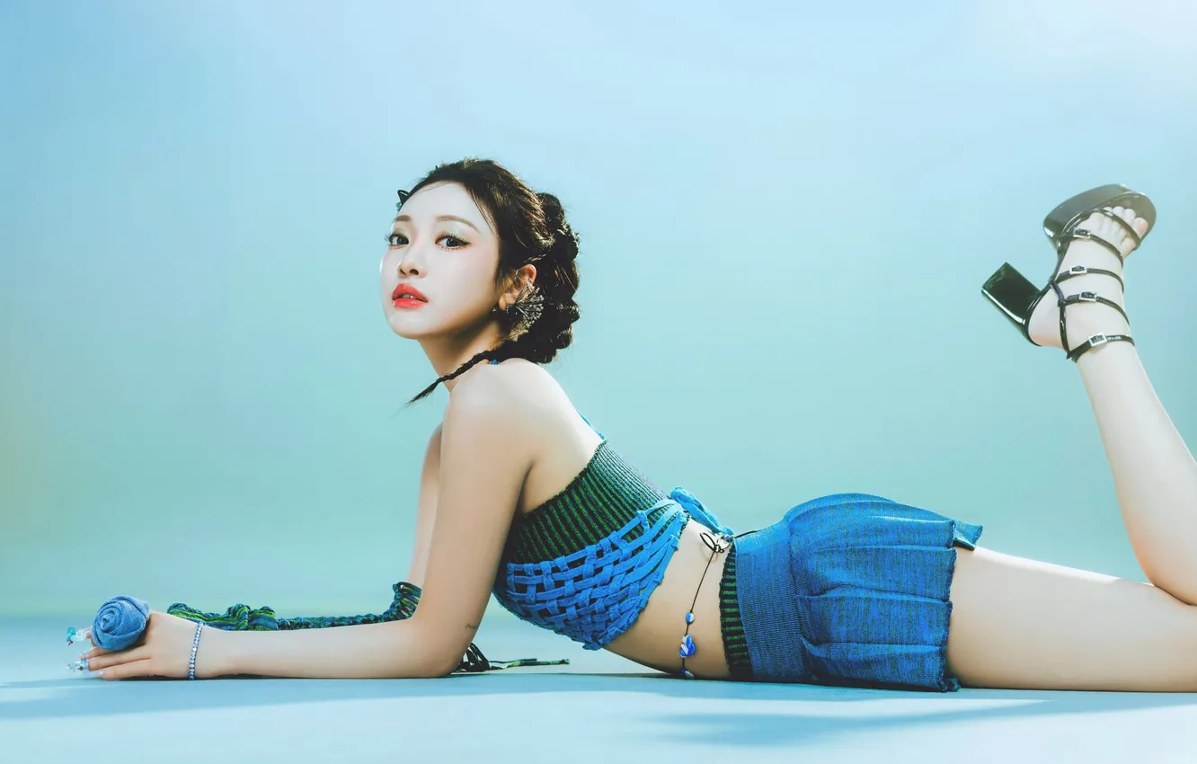 Photo wallpaper girl, beautiful, pretty, asian