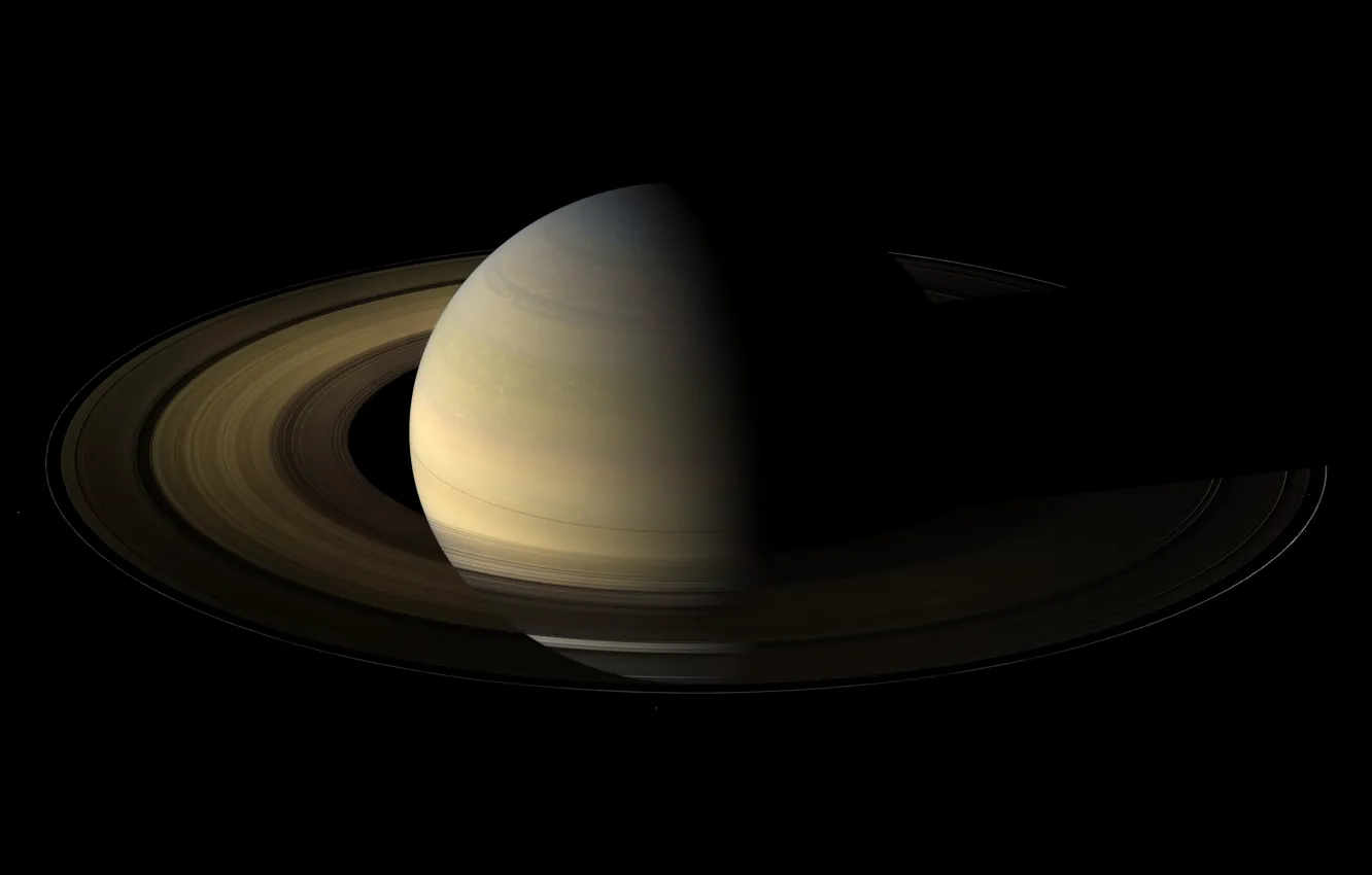 Photo wallpaper Saturn, Planet, Ring