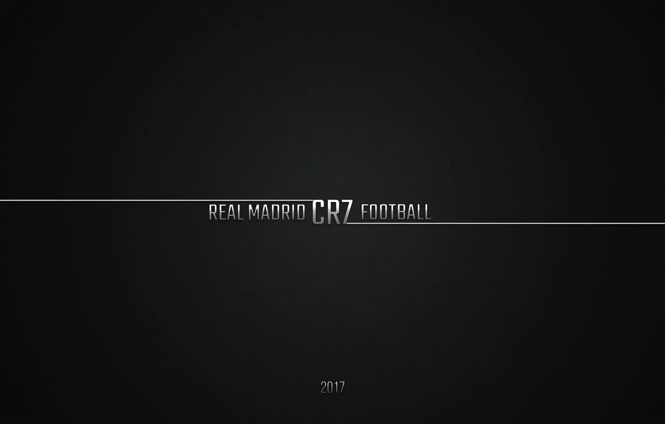 Photo wallpaper football, CR7, real, Madrid