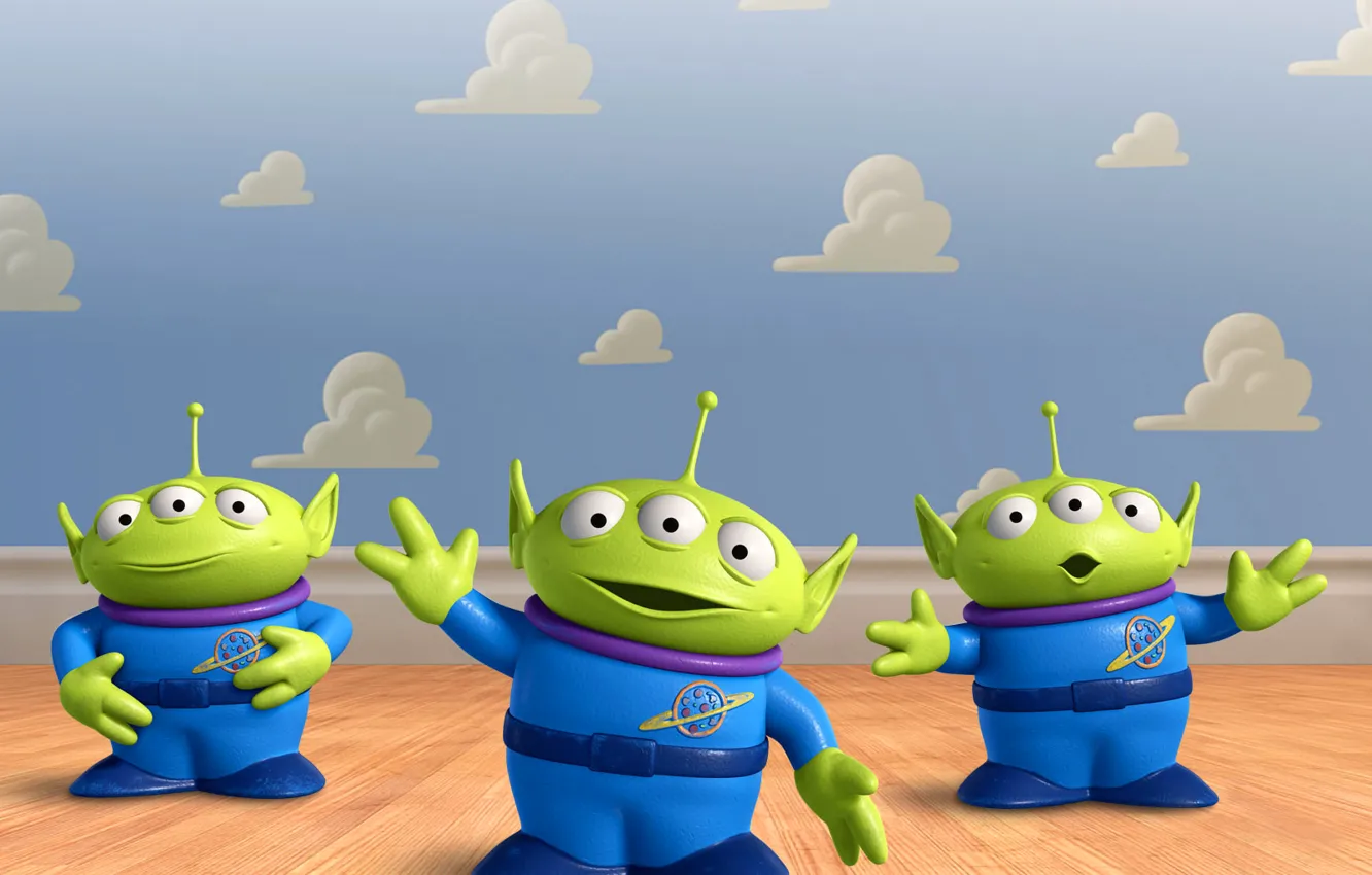 Photo wallpaper aliens, claw, toy story, toystory, the great escape