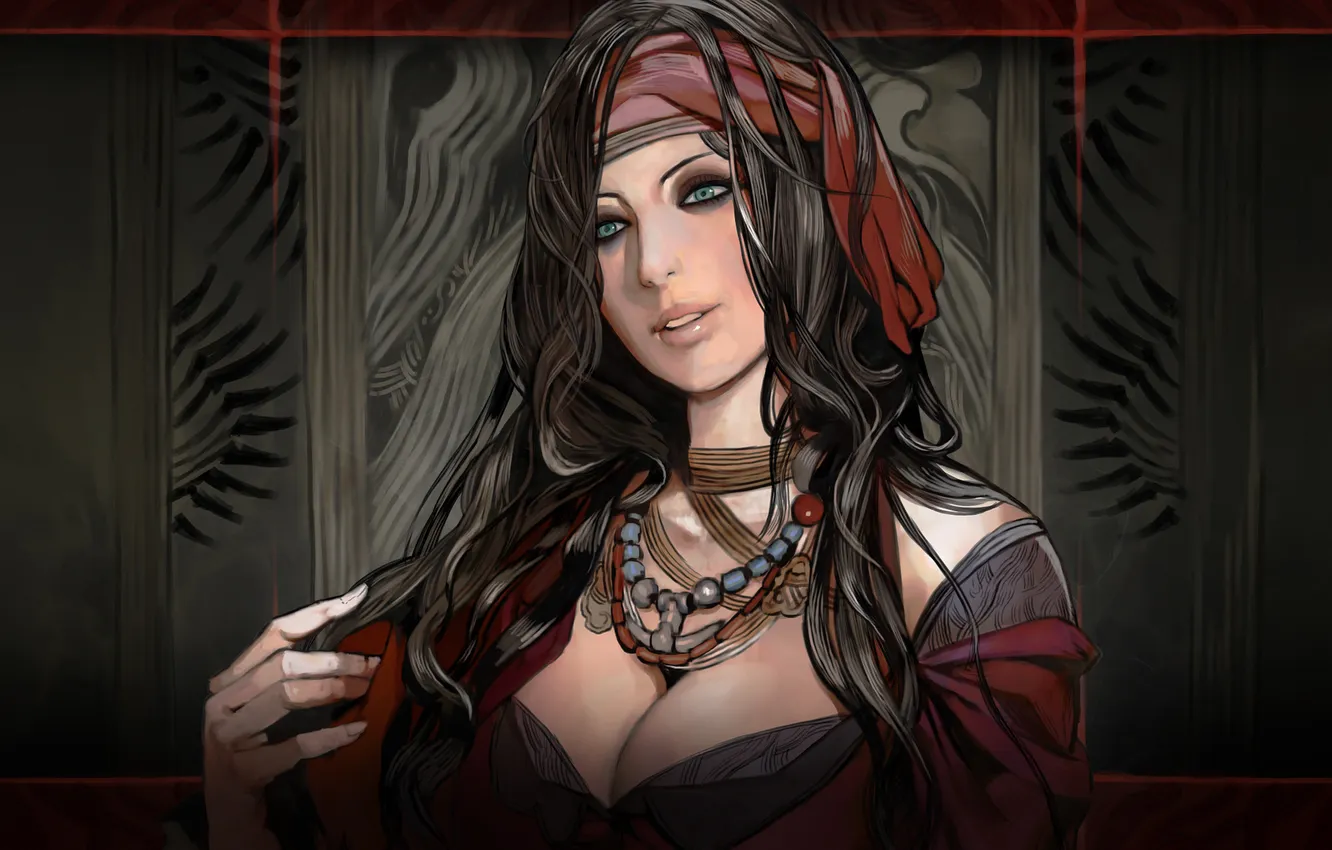 Photo wallpaper chest, Mia, MIA, castlevania