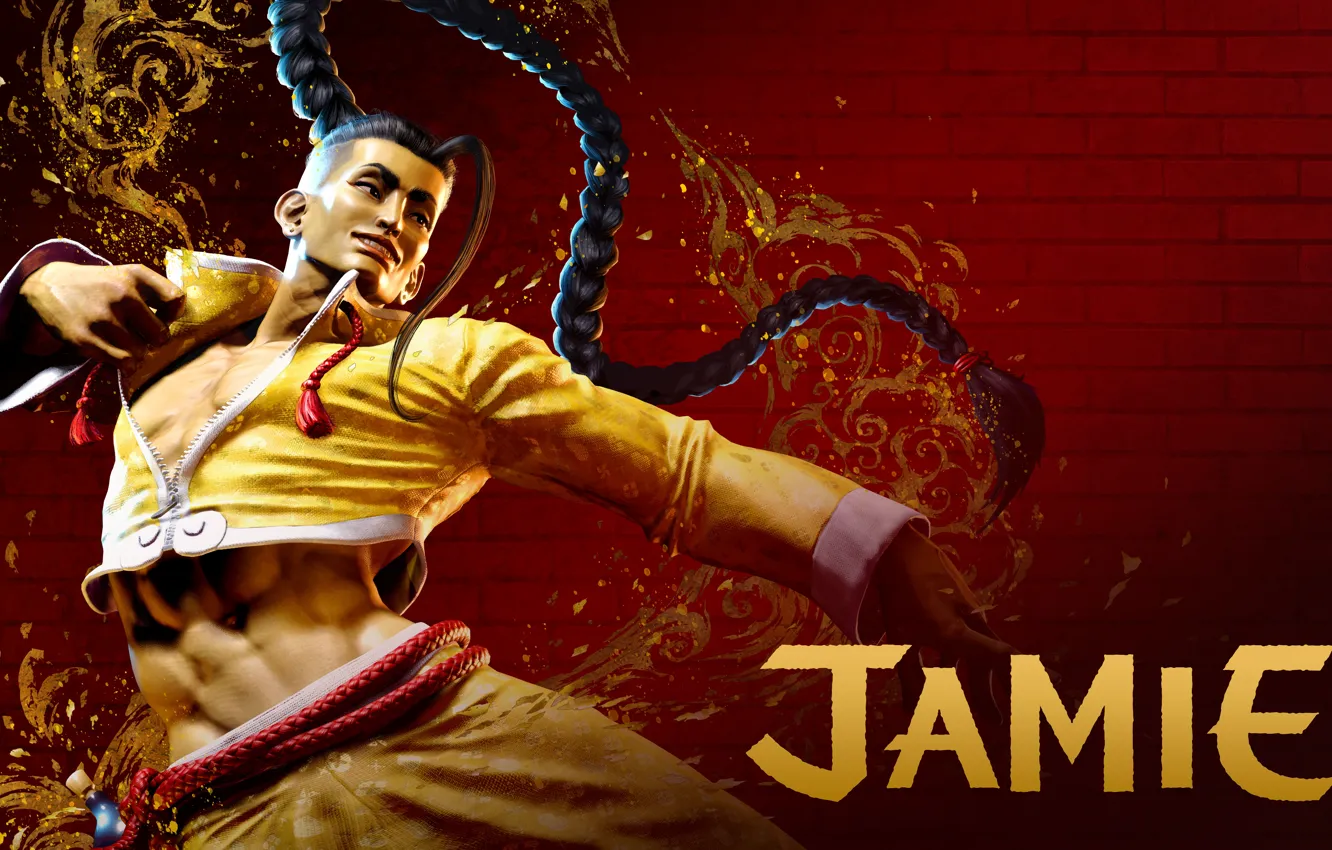 Photo wallpaper male, game, Capcom, Jamie, Street Fighter 6