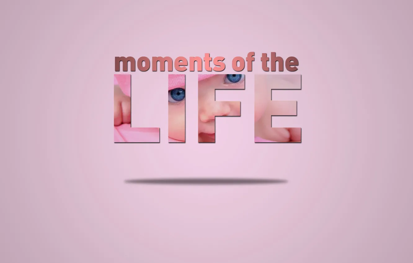 Photo wallpaper life, baby, moments