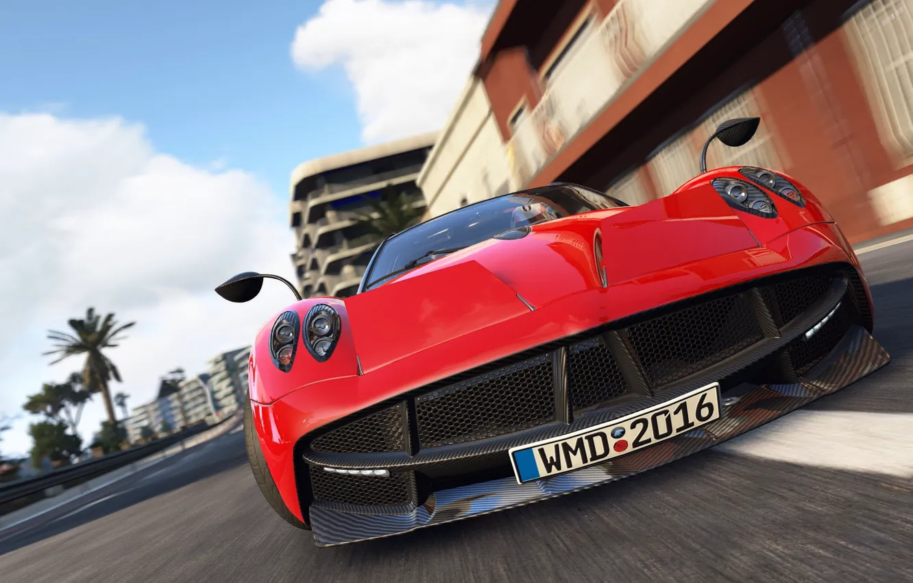 Photo wallpaper car, red, Project CARS 2, E3 2017, Soul of Motorsport