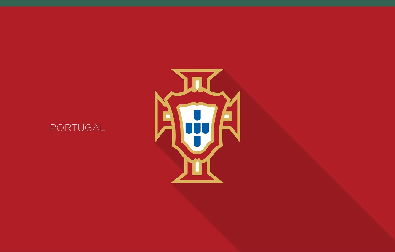 Photo wallpaper wallpaper, logo, football, Portugal, Sport