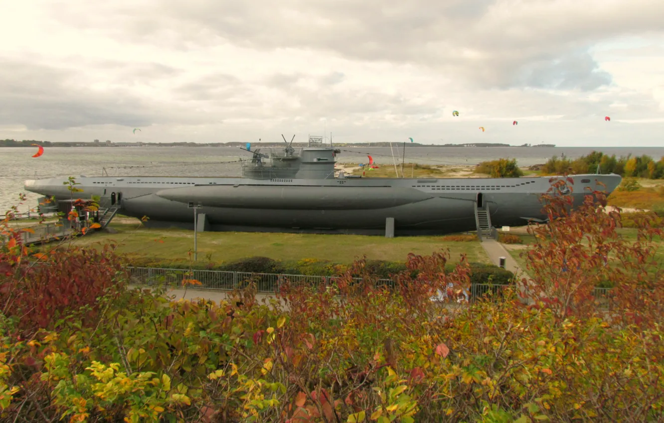 Photo wallpaper Germany, submarine, museum ship