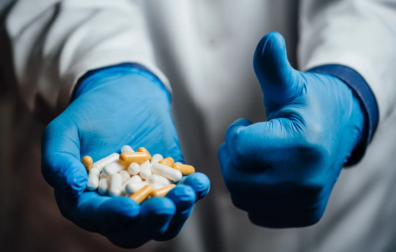 Photo wallpaper the doctor, medicine, Pills