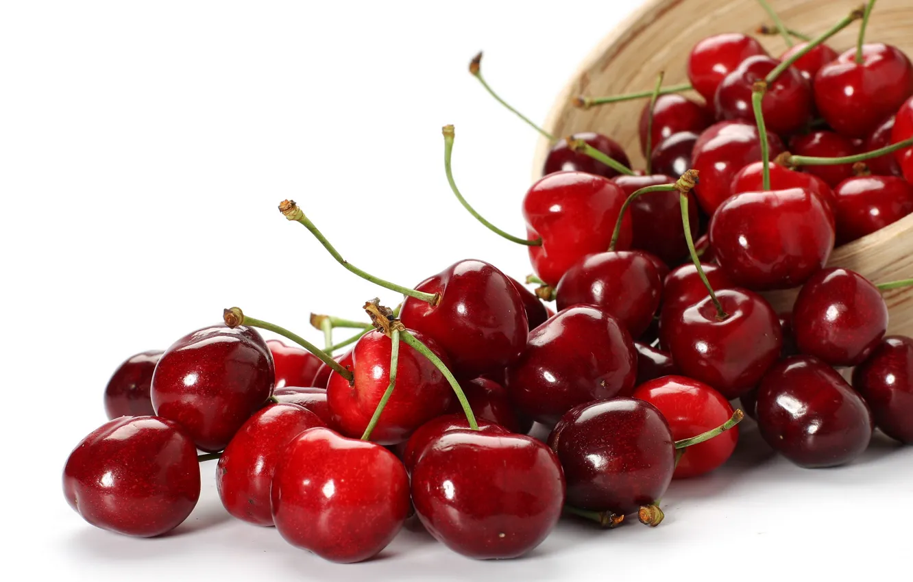 Photo wallpaper Berries, cherry, vitamins
