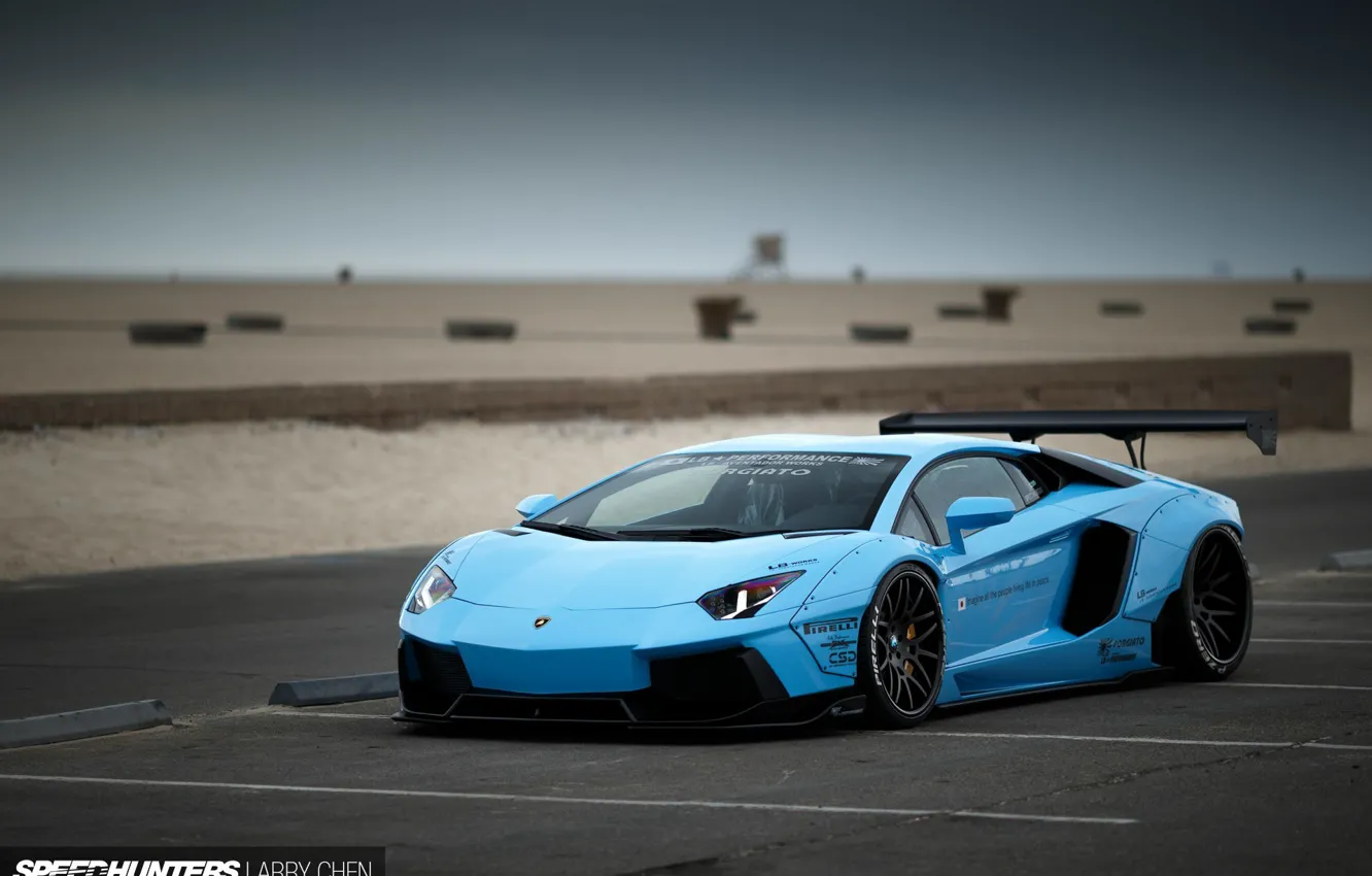 Photo wallpaper Lamborghini, tuning, aventador