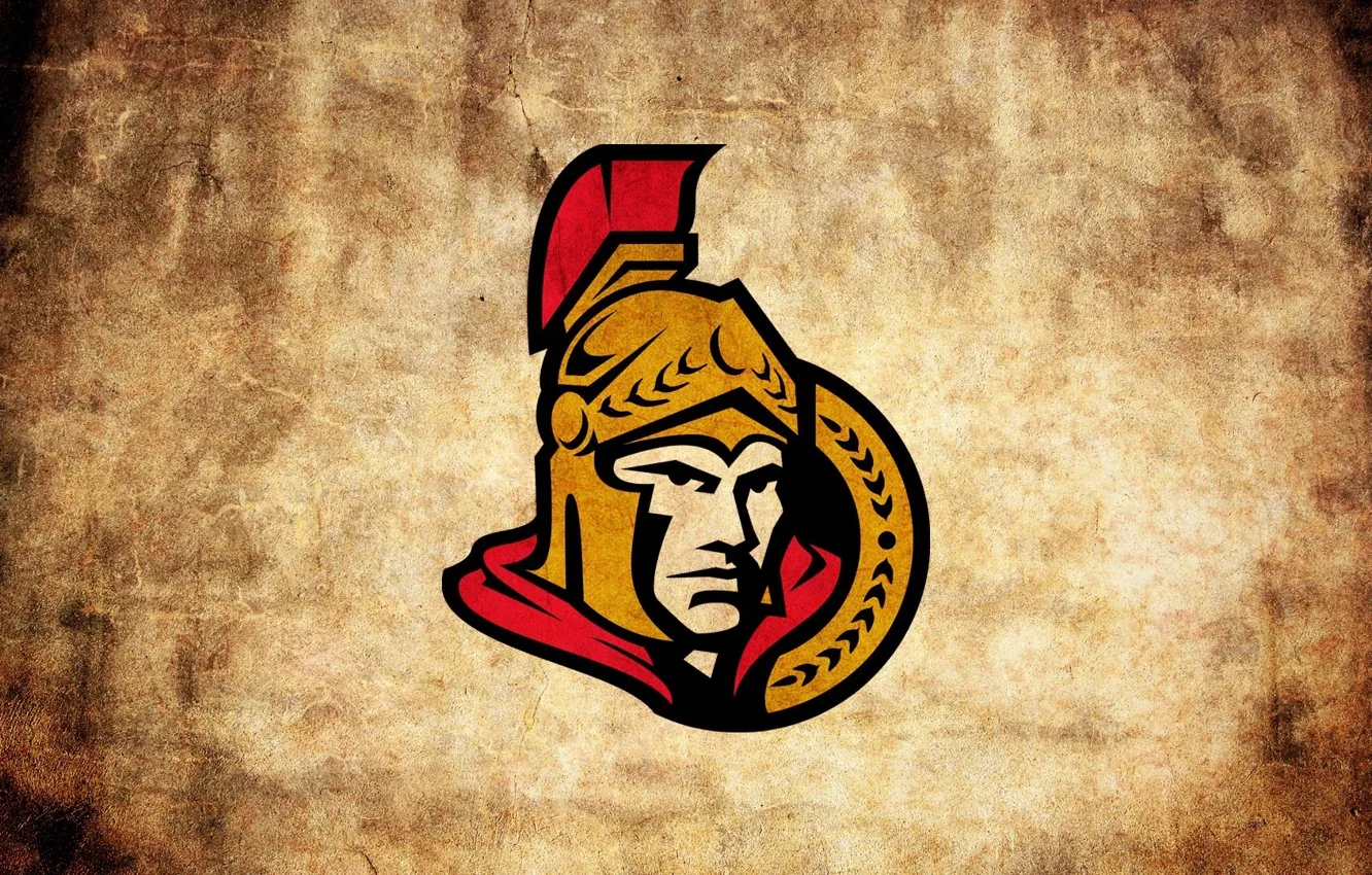 Photo wallpaper logo, hockey, NHL, Ottawa, Senators, Senators