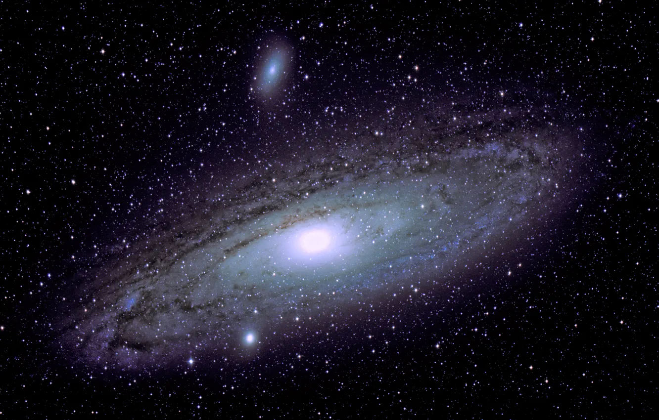 Photo wallpaper Andromeda Galaxy, M31, the Andromeda galaxy