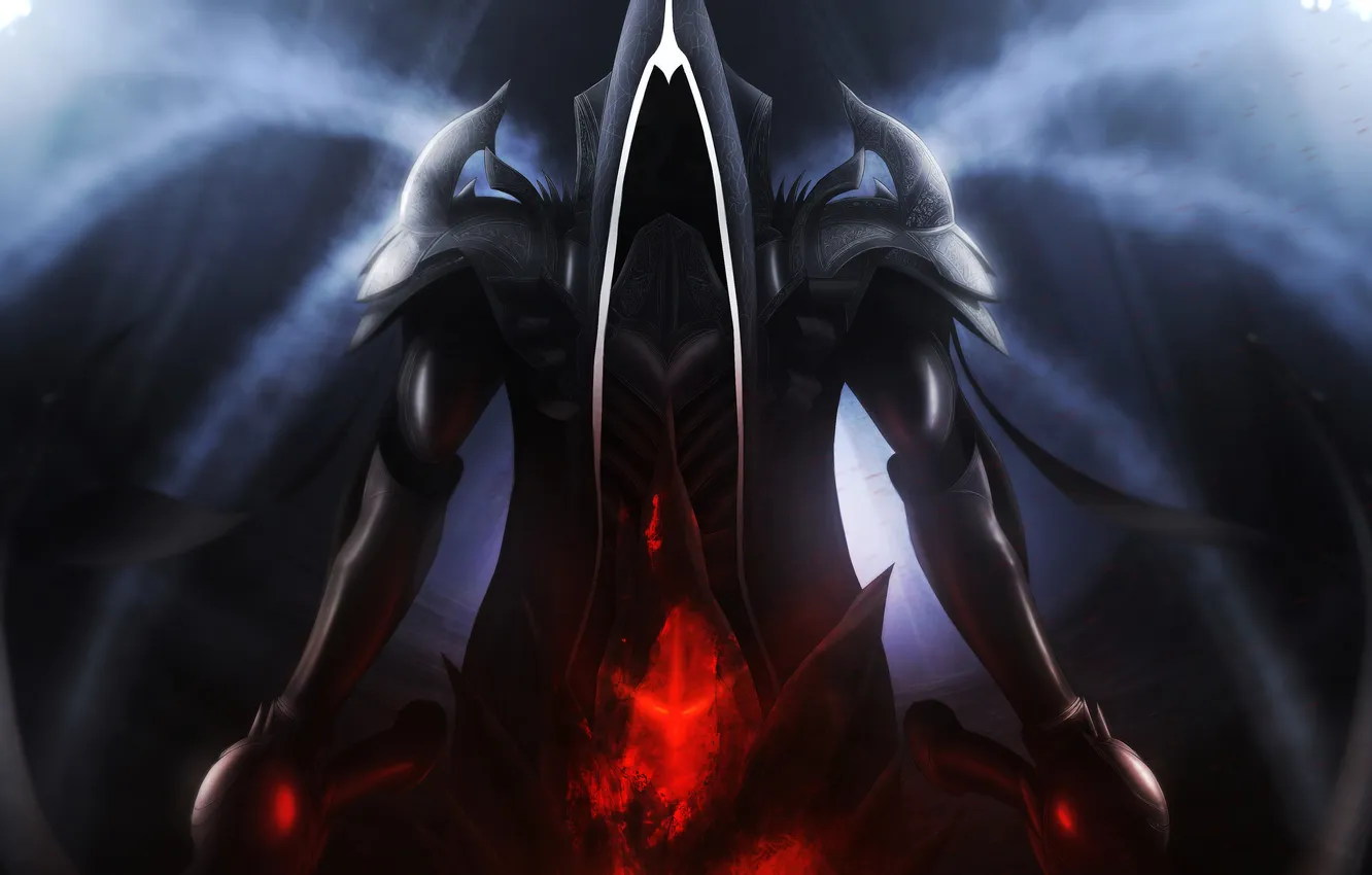 Photo wallpaper diablo 3, Diablo, angel of death, Diablo III: Reaper of Souls, Malthael