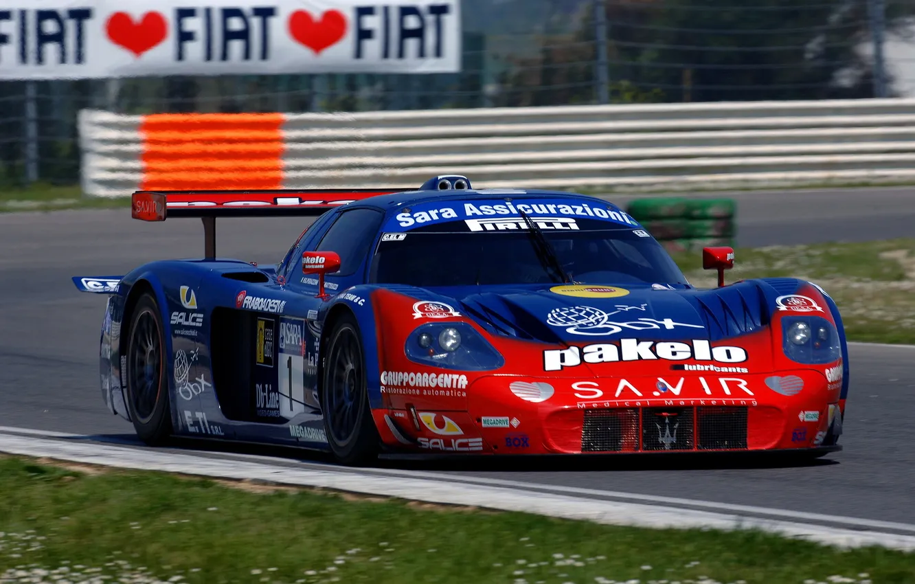 Photo wallpaper car, machine, race, Maserati, sports, Maserati, Sport, thras.