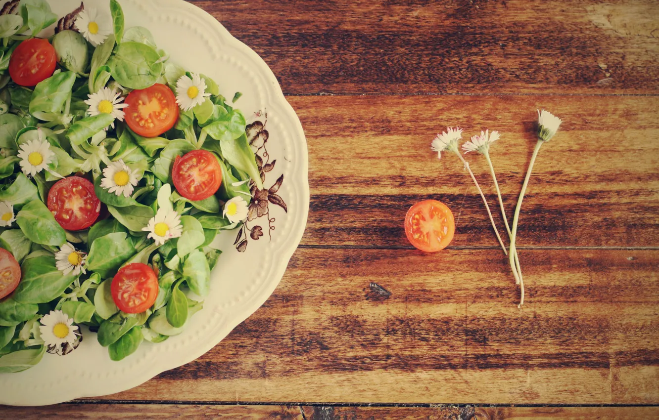 Photo wallpaper food, feed, salad
