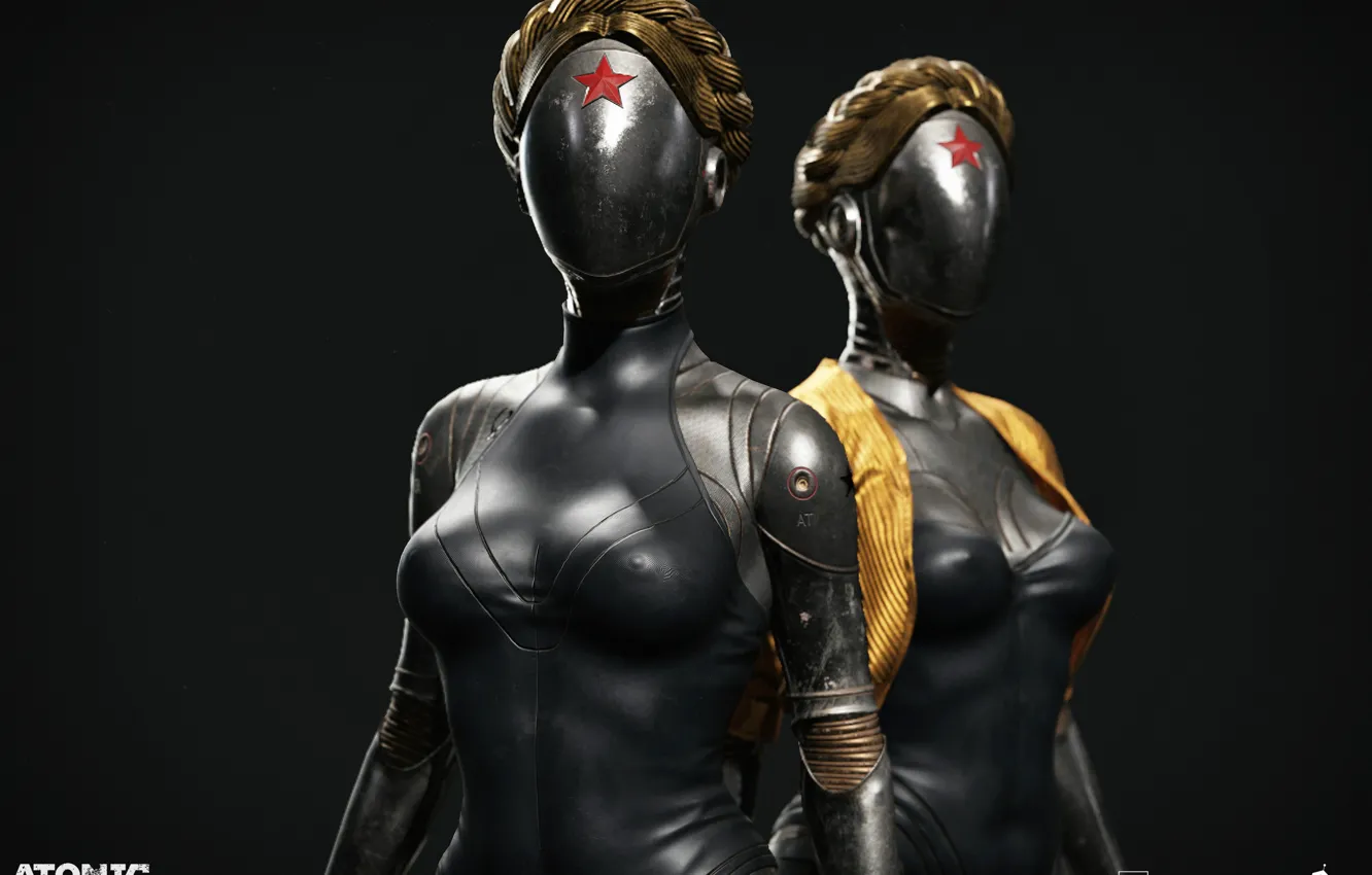 Photo wallpaper the game, USSR, USSR, game, russian, Atomic Heart, Mundfish, Atomic Heart