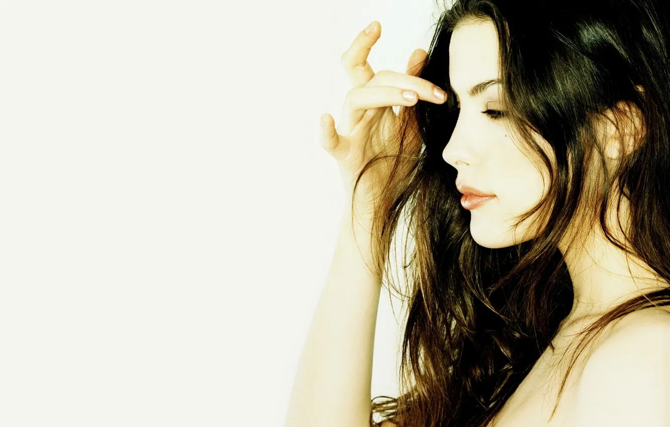 Photo wallpaper girl, Wallpaper, brunette