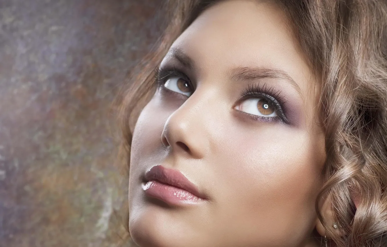 Photo wallpaper look, face, hair