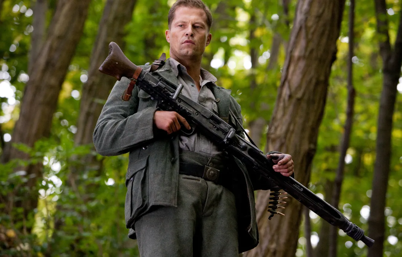 Photo wallpaper Wallpaper, actor, male, Inglourious Basterds, Til Schweiger, Inglourious Basterds, Till Schweiger