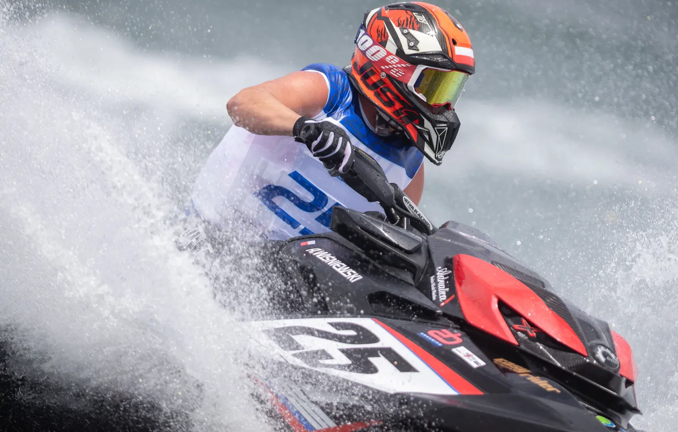 Photo wallpaper speed, boats, races