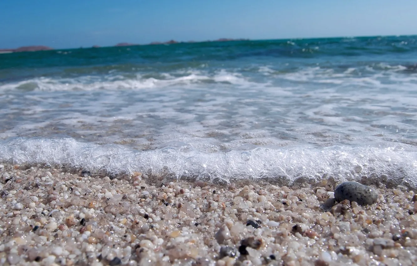 Photo wallpaper sea, shore, vacation