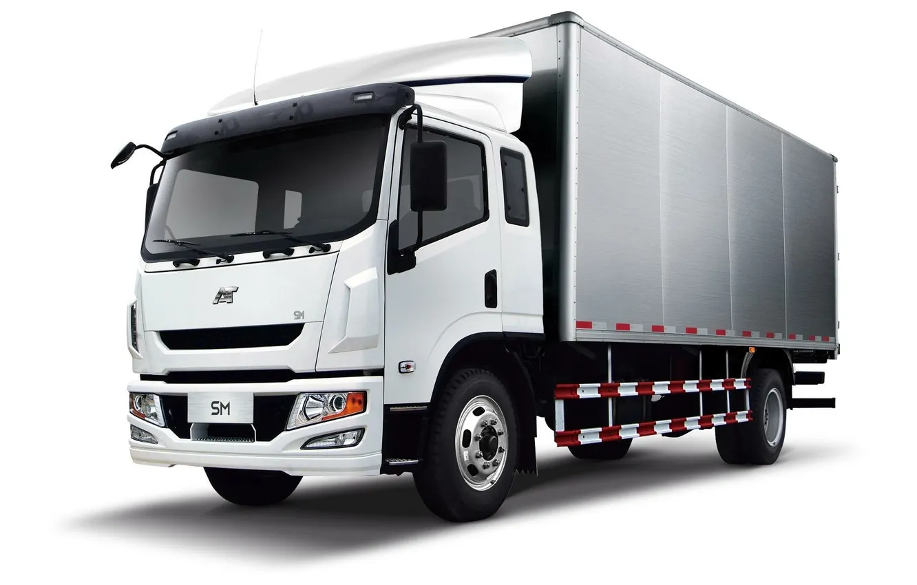 Photo wallpaper car, truck, van, Ambertruck, Ambertruck SM
