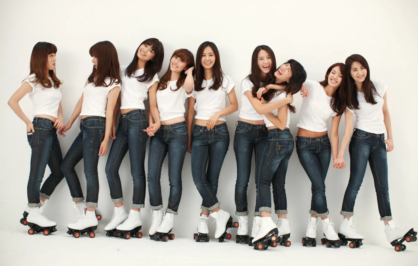 Photo wallpaper Beautiful, Asian, Girls, SNSD, Kpop, Girls' Generation, Korean, Gee