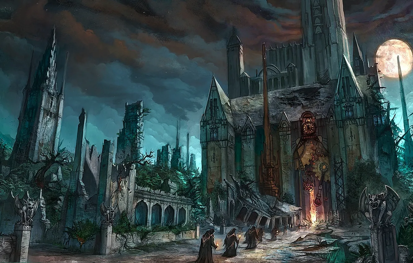 Photo wallpaper figure, House of Time, Nurkhular