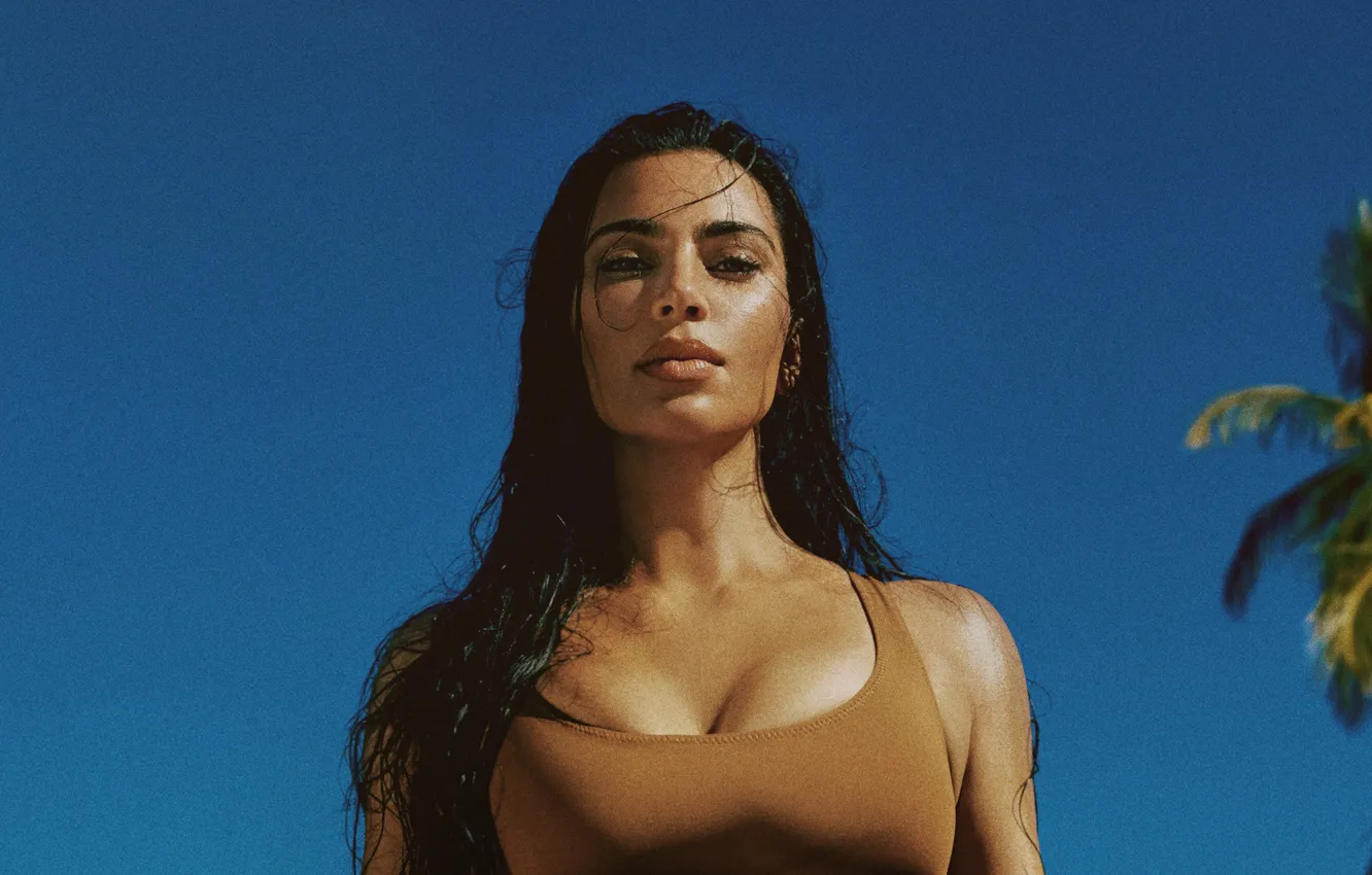 Photo wallpaper Kim Kardashian, Magazine, skims