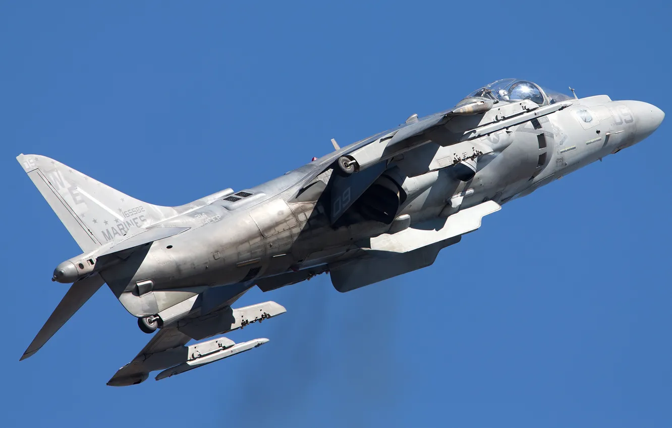 Photo wallpaper attack, McDonnell Douglas, Harrier II, AV-8B, "Harrier" II