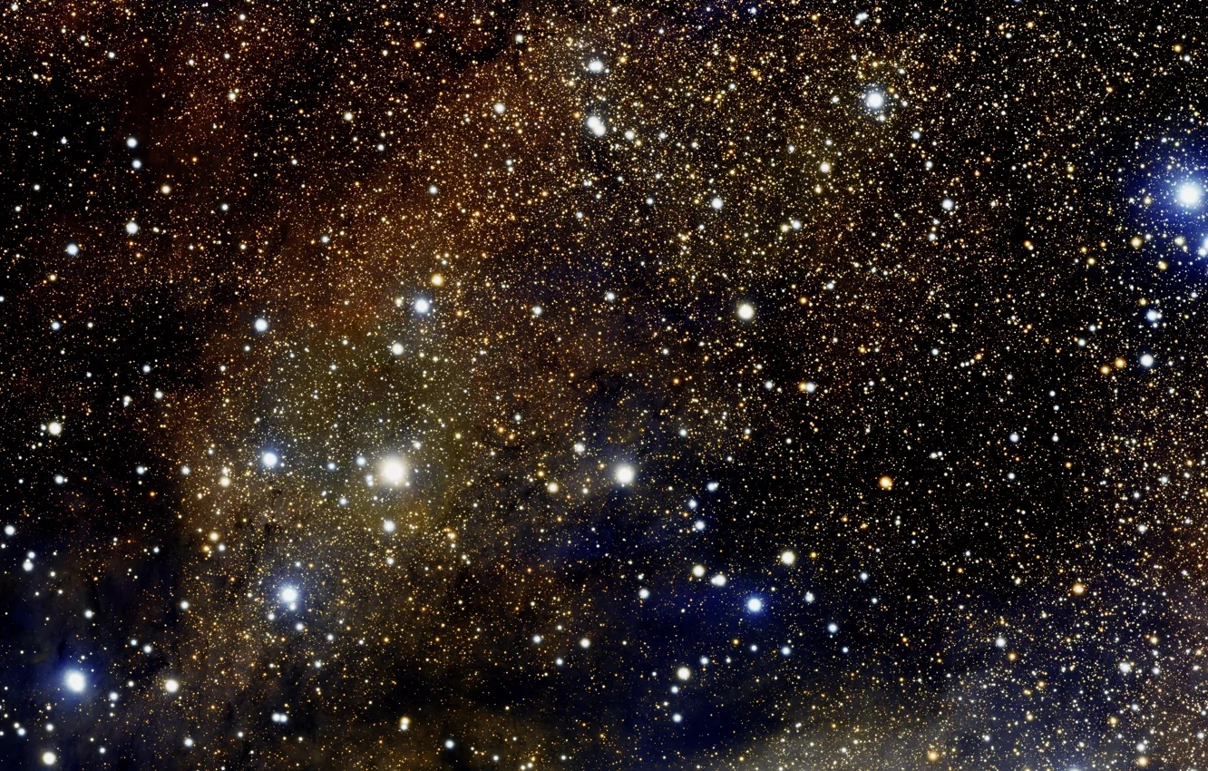 Photo wallpaper nebula, stars, vlt, chili, NGC 6188, Paranal Observatory, Overview, Open Star Cluster