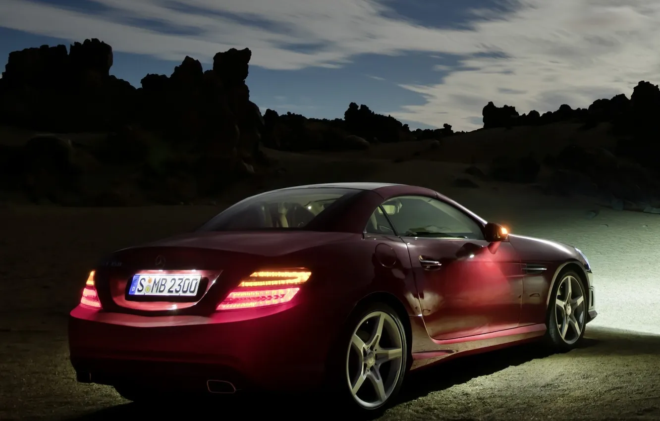 Photo wallpaper Mercedes-Benz, AMG, Sports Package, SLK350
