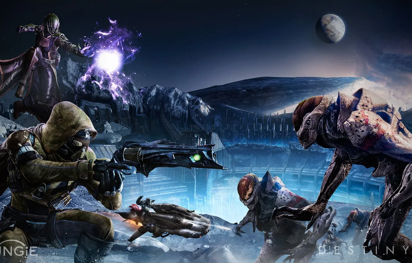 Photo wallpaper games, Destiny, Character