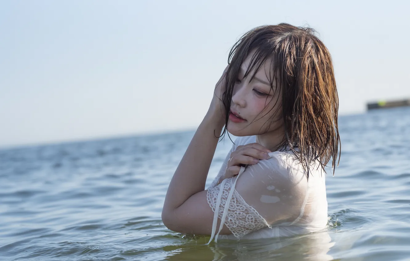 Photo wallpaper China, wallpaper, girl, sexy, woman, model, asian, cute