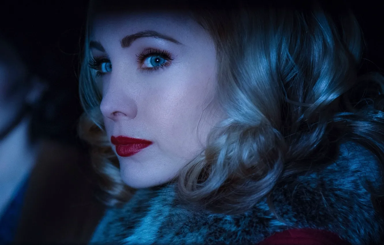 Photo wallpaper photo, beauty, Ksenia Solo, project blue book, Susie Miller