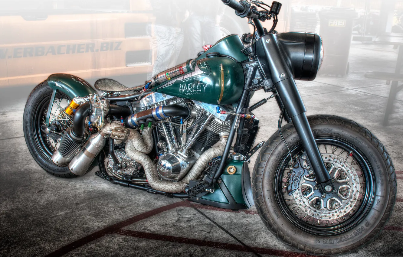 Photo wallpaper design, style, background, HDR, motorcycle, form, bike, Harley-Davidson