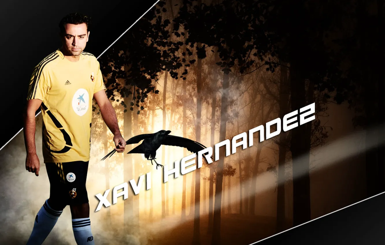 Photo wallpaper Xavi, Hernandez, Xavi hernandez