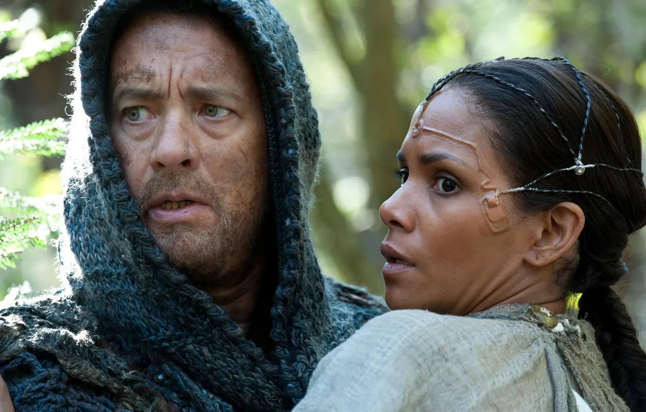 Photo wallpaper Halle Berry, Tom Hanks, cloud atlas, cloud Atlas