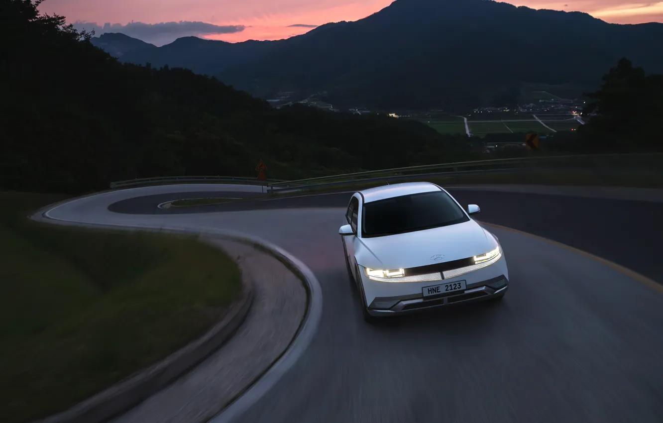 Photo wallpaper Hyundai, Hyundai IONIQ 5, IONIQ 5