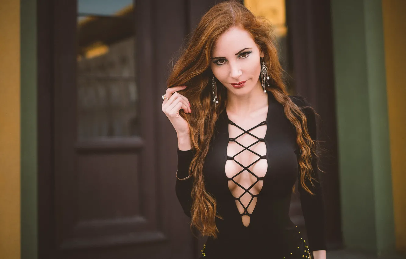 Photo wallpaper look, face, style, model, hair, makeup, beauty, Serena