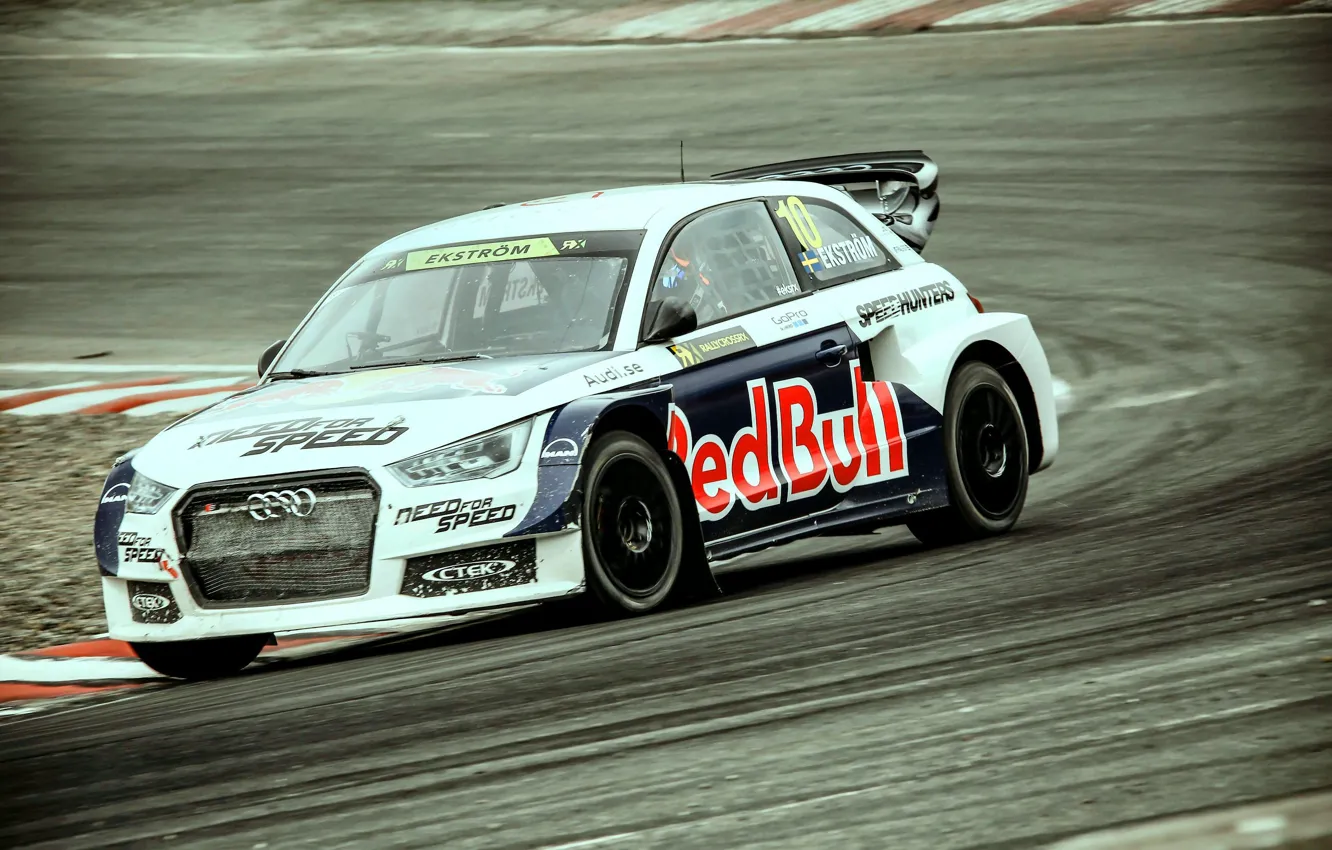 Photo wallpaper Audi, rallycross