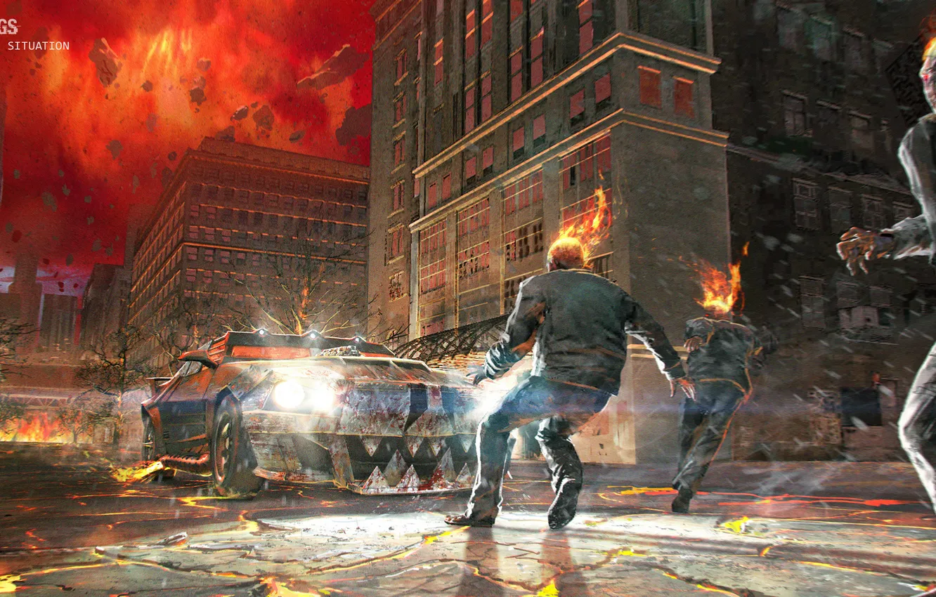 Photo wallpaper Ubisoft, Watch Dogs, madness Mood