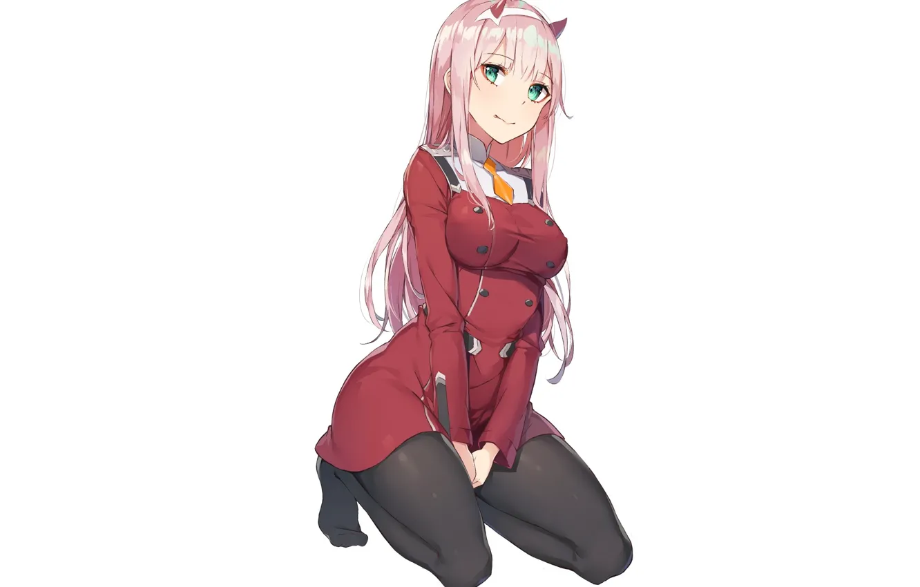 Photo wallpaper girl, anime, art, 002, Darling In The Frankxx, Cute in France