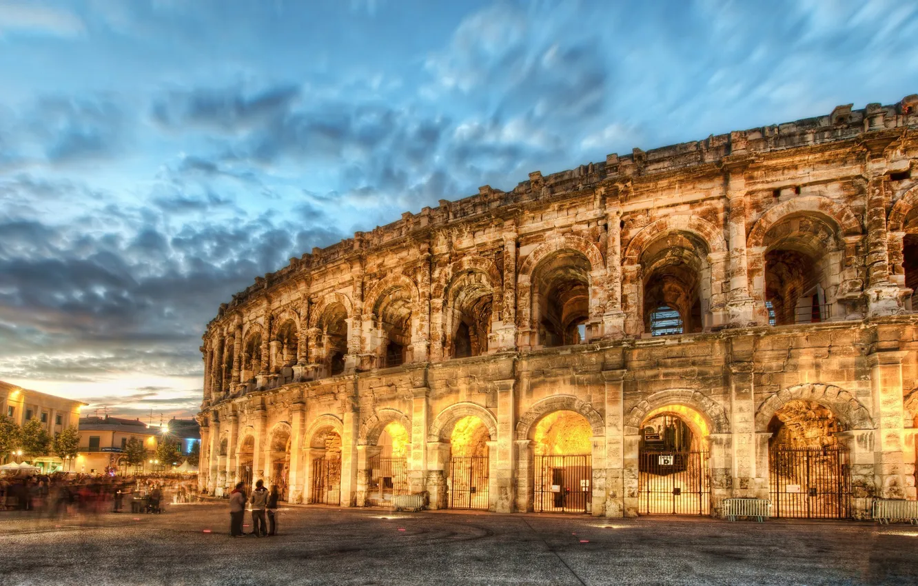 Photo wallpaper France, France, Nimes