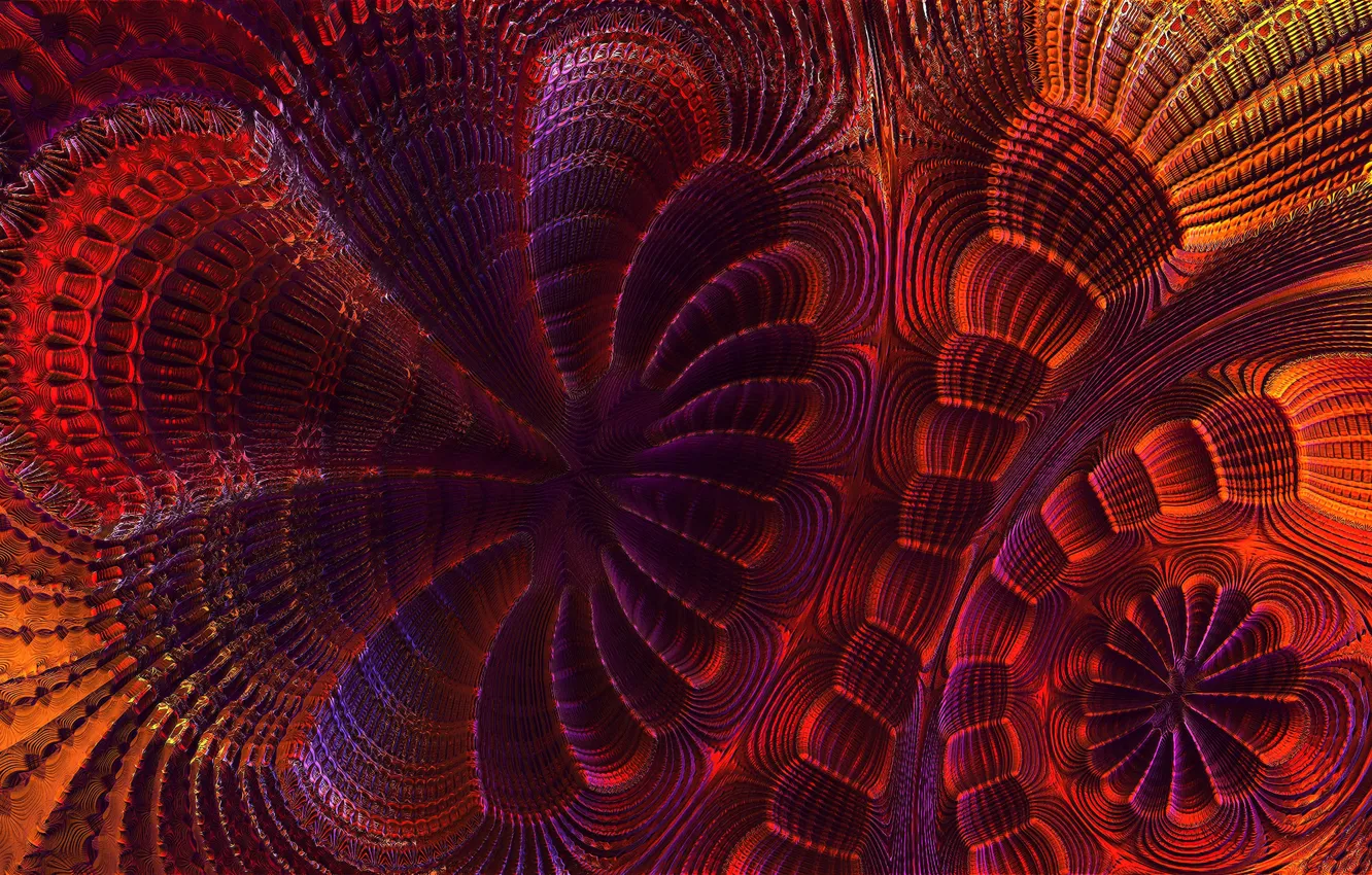 Photo wallpaper light, pattern, color, spiral, the volume