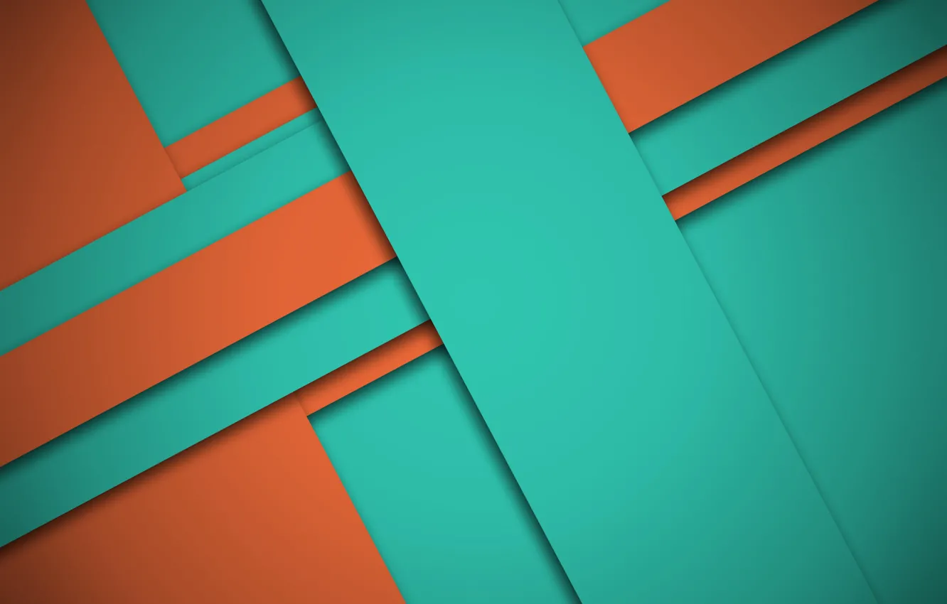 Photo wallpaper line, orange, green, texture, geometry, color, material- design